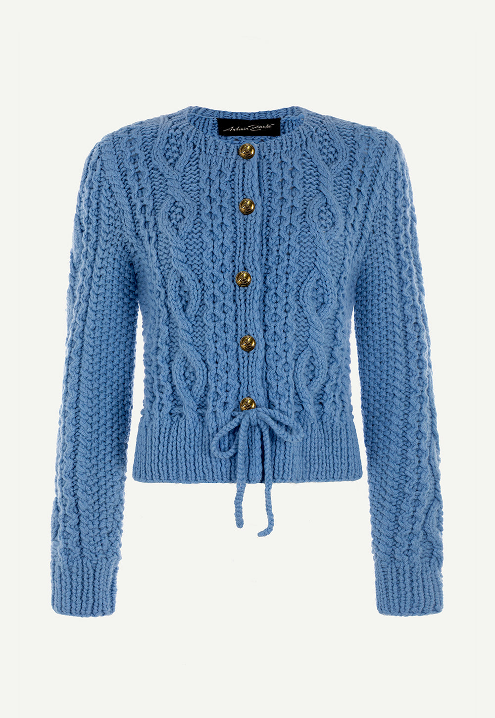 Hanni Cashmere Cardigan Egyptian Blue | Antonia Zander