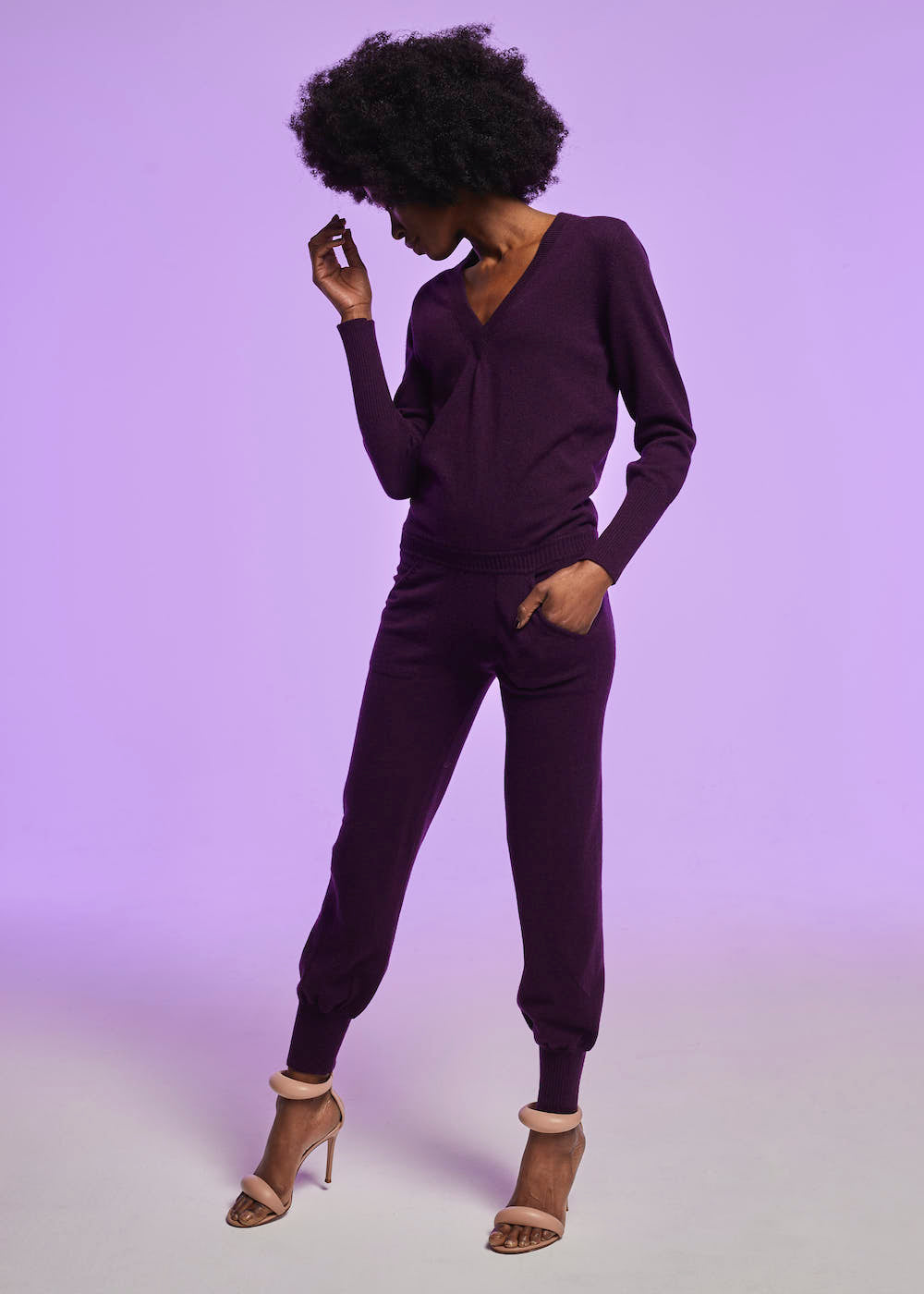 – Antonia Italienisches | Zander Overall Luxus Cashmere The Designer