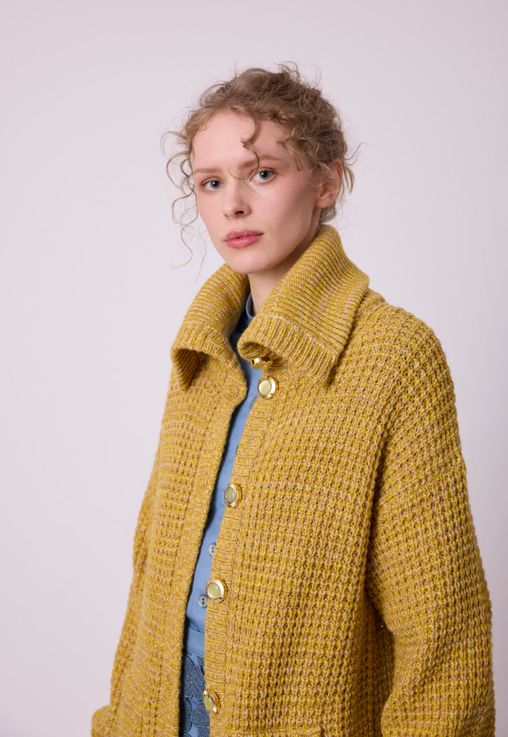 Manira Cardigan | Textured Cashmere Cardigan