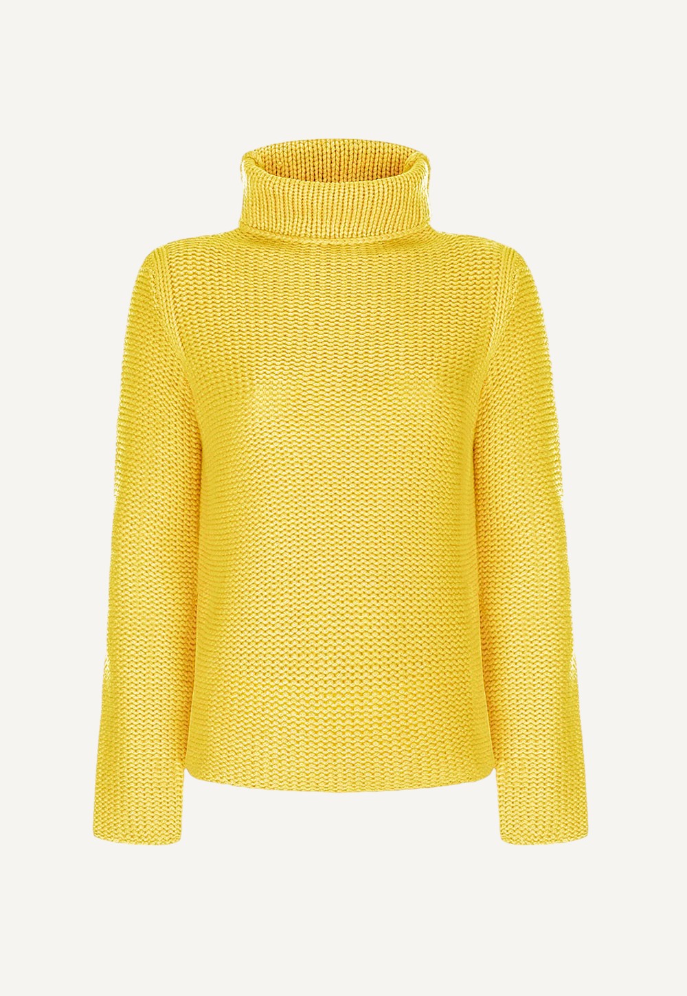 Antonia Zander Madita Sweater in yellow, product view.