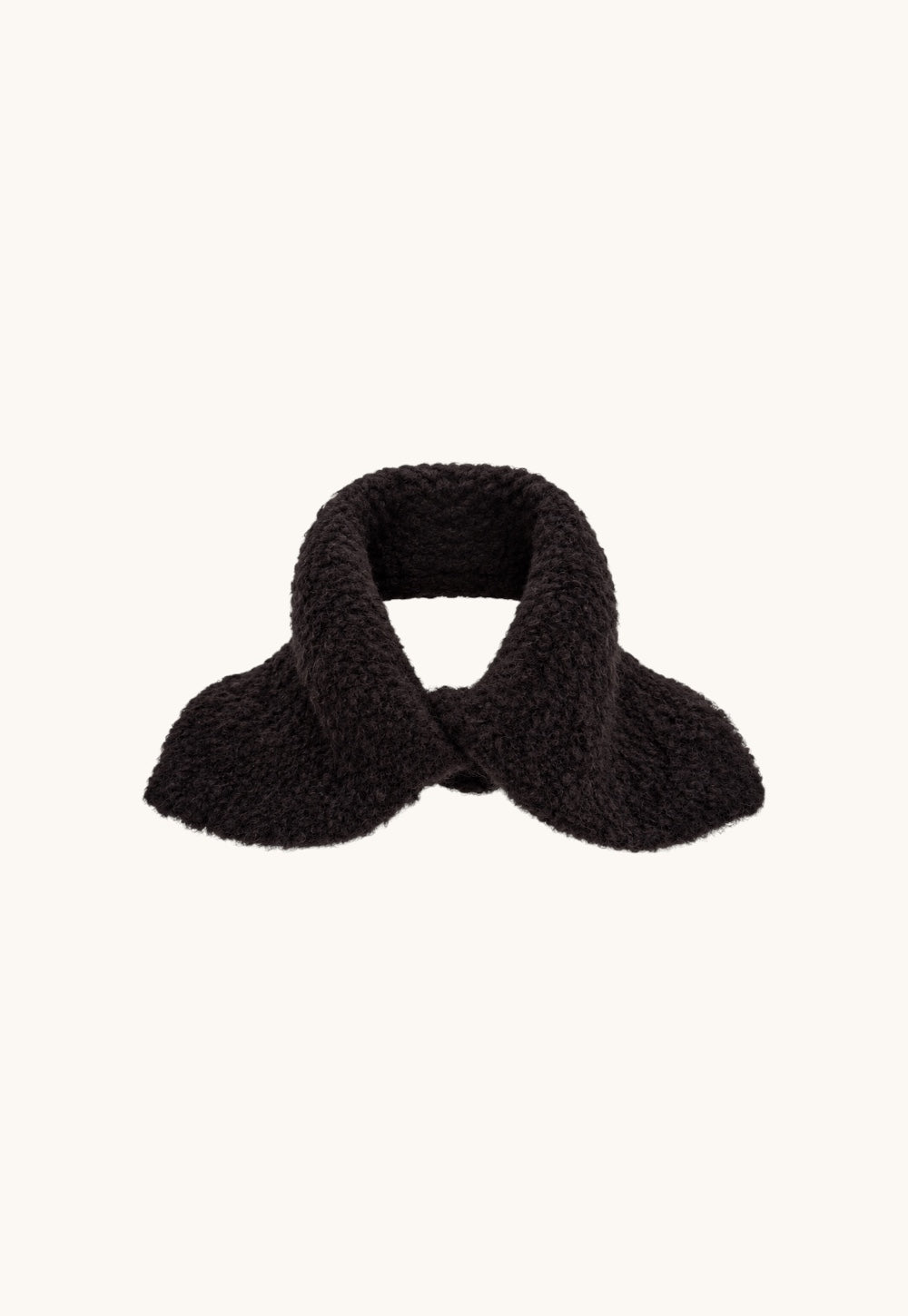 Antonia Zander Tiara Collo cashmere alpaca blend knit collar product view